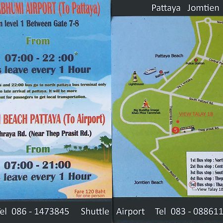 View Talay 1B Serviced Apartments Pattaya Buitenkant foto
