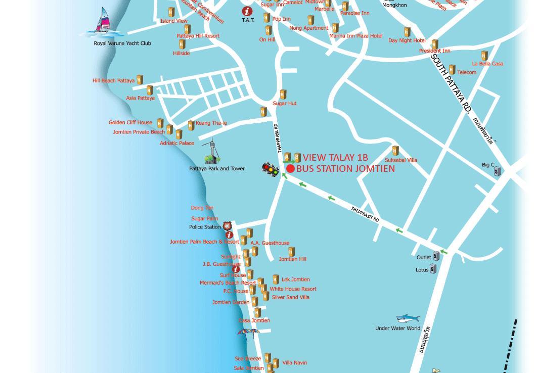 View Talay 1B Serviced Apartments Pattaya Buitenkant foto